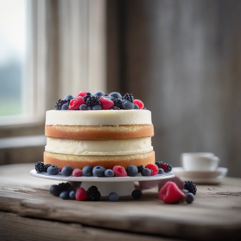 Vanilla Naked Cake: 7 Steps for Soft Elegant Layers